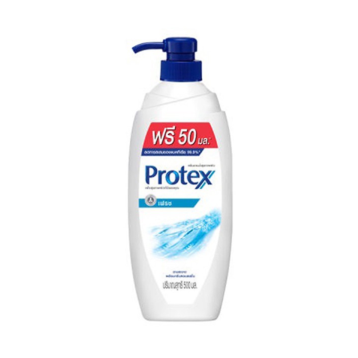 Sữa tắm diệt khuẩn Protex Fresh sạch sảng khoái chai 450ml tặng kèm 50ml