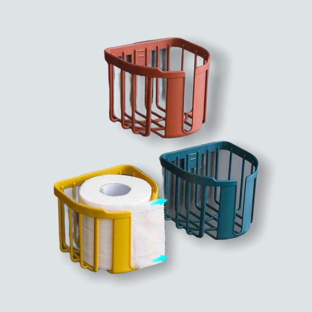 Giỏ đựng giấy vệ sinh bằng nhựa Việt Nhật dán tường tiện lợi