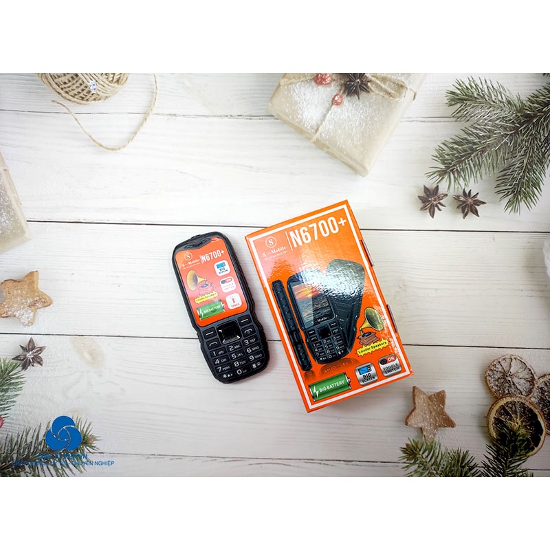 Điện thoại Smobile N6700 2 sim 2 sóng pin trâu loa to -bảo hành 12 tháng