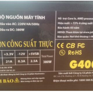 Nguồn Jetek G400 cũ công suất thực