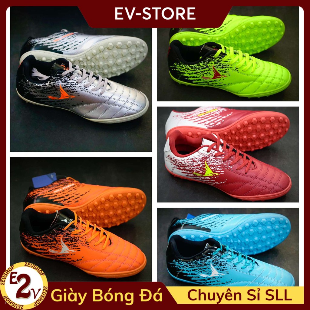 Giày đá bóng thể thao nam Mira Power Colorful top trendy, giày đá banh cỏ nhân tạo phong cách - 2EV