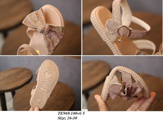 Sandal nơ nhũ