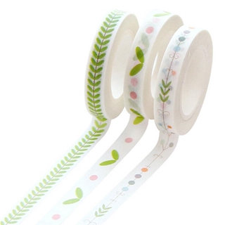 [O & J] Cuộn Băng Keo Giấy Mỏng 7mm * 10m Trang Trí