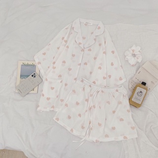 Đồ bộ pijama lụa cao cấp mặc nhà mềm mịn mát.