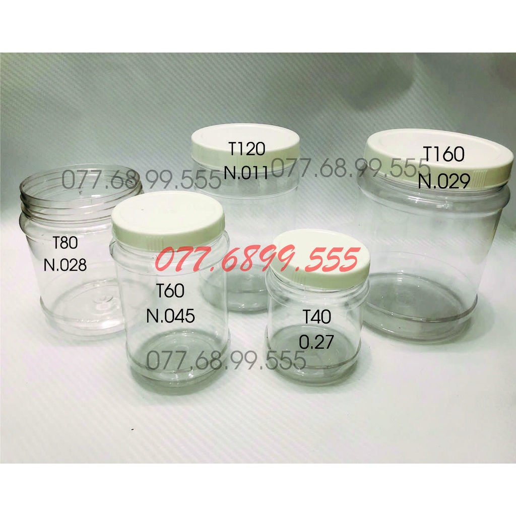 Set 12 hũ nhựa Duy Tân đựng 1kg (1Kg đường, 0,5Kg khô), Hộp đựng khô gà, Hũ đựng gia vị, Hũ keo Duy Tân