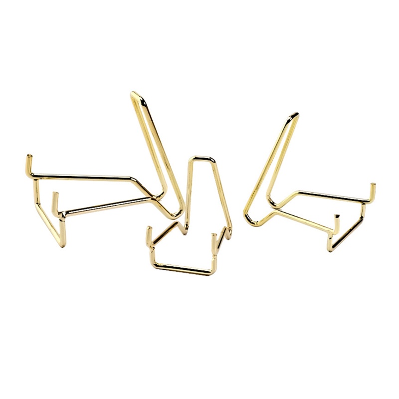 Giá Đỡ Trưng Bày Đá Mã Não Bằng Kim Loại Phong Cách Cổ Điển