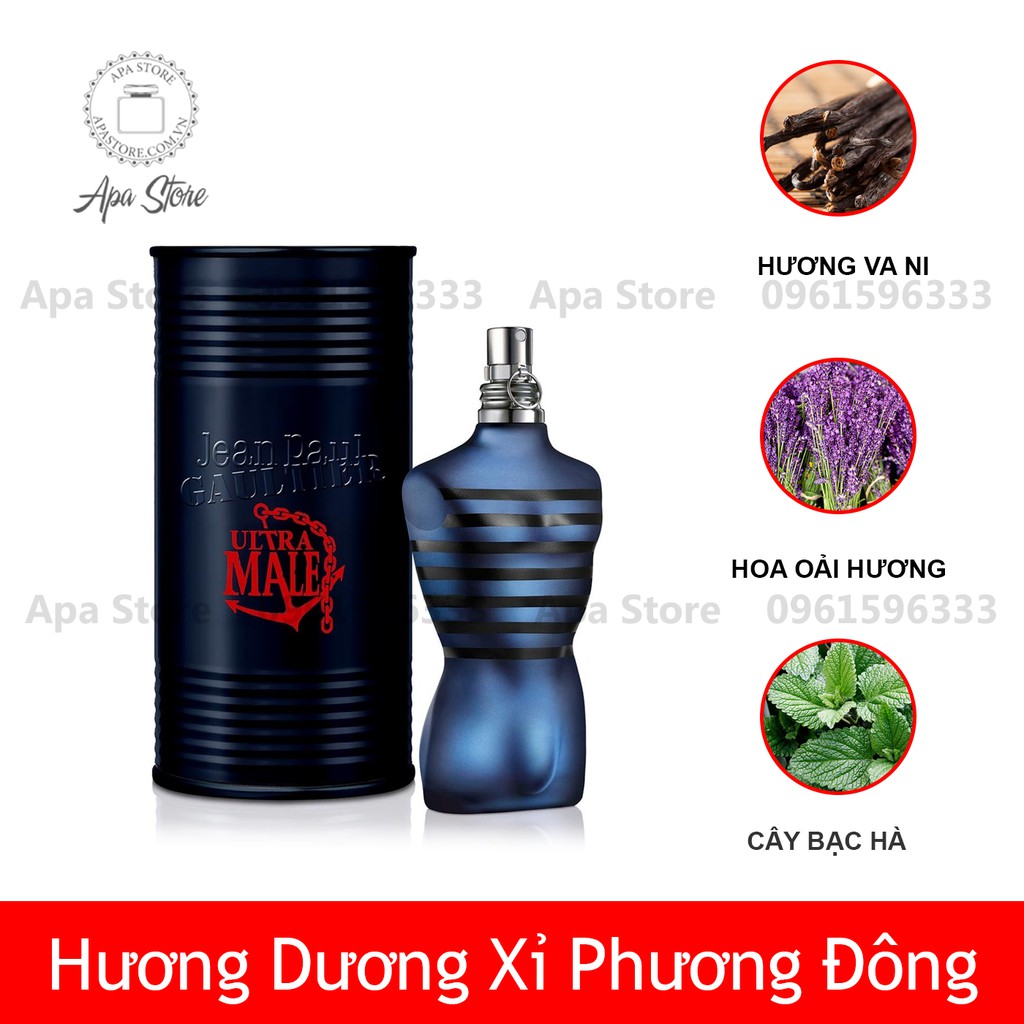 Nước Hoa Jean Paul Gaultier Ultra Male 10ml