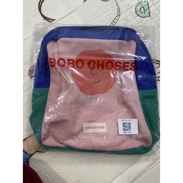 Ba Lô Vải Thêu Chữ Cái Dễ Thương Cho Trẻ Em Mầm Non, Hàng Cao Cấp Của Hãng BOBO CHOSES 100% Organic Cotton