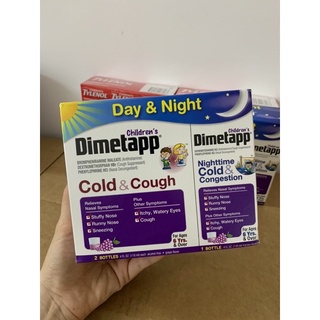 Vỏ chai Dimetapp 3 chai Mỹ