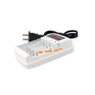 Bộ Sạc Pin Con Thỏ AA, AAA
