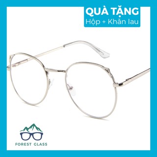 (GIÁ SỐC) MẮT KÍNH GIẢ CẬN TAI MÈO TRÒNG PHẢN QUANG CHỐNG UV AH178