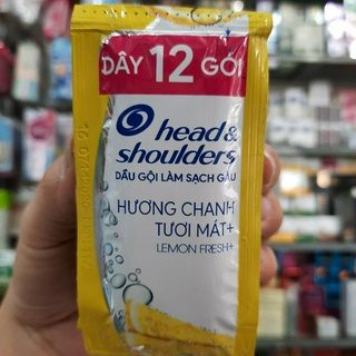 1 dây dầu gội Head & Shoulders mát lạnh hương chanh mới 5.8ml (6g)