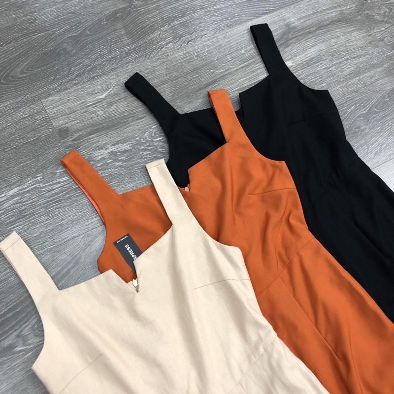 AnDi.vnxk🔸Jumpsuit trơn hai dây - E.xpress