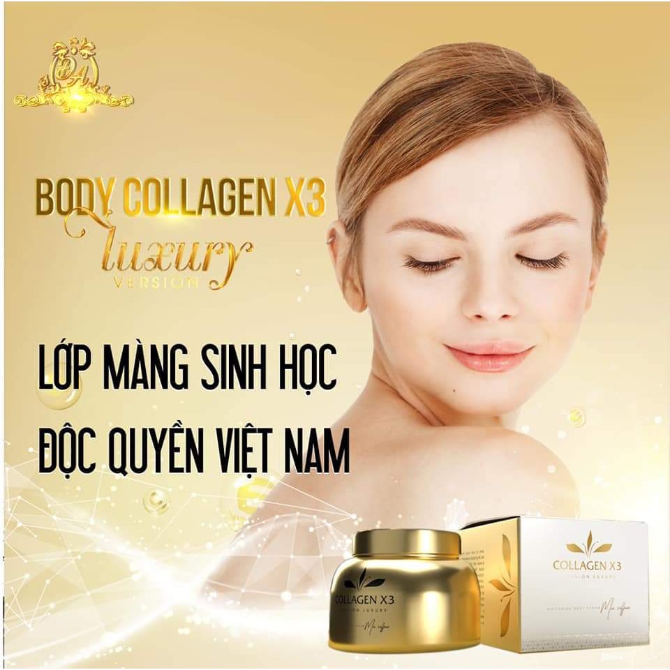 Kem dưỡng da body collagen X3 Đông Anh chính hãng