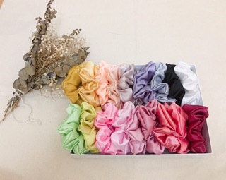 Dây cột tóc, buộc tóc Scrunchie trơn
