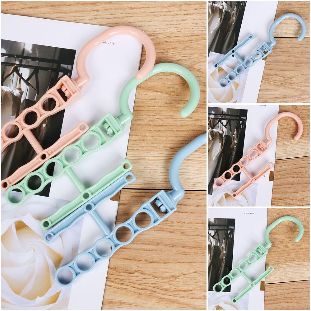 Móc Treo Quần Áo 5 Lỗ Bằng Nhựa Cao Cấp Tiện Dụng