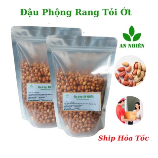 Đậu phộng rang tỏi ớt An Nhiên 1kg đồ ăn vặt dinh dưỡng tốt cho sức khỏe