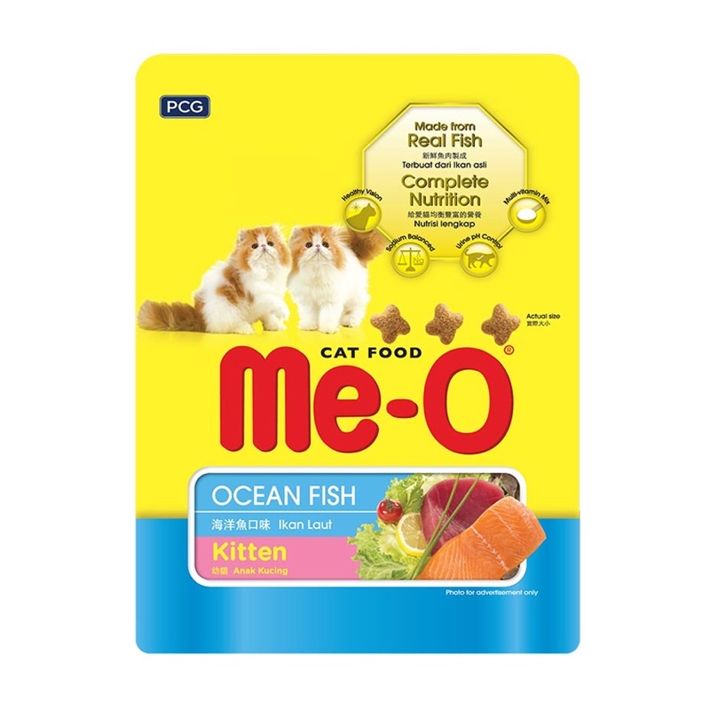 [Mã PETMNGOCBOI97 giảm 15% đơn 500k] Thức ăn Me-o cho mèo con 1,1kg