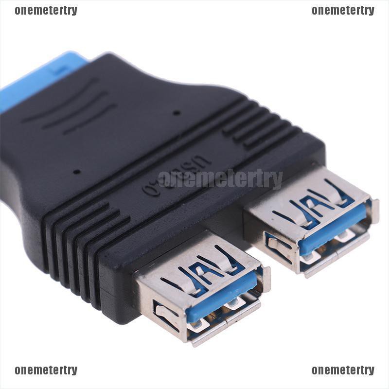 Đầu kết nối bo mạch chủ 2 cổng USB 3.0 sang đầu 20 pin