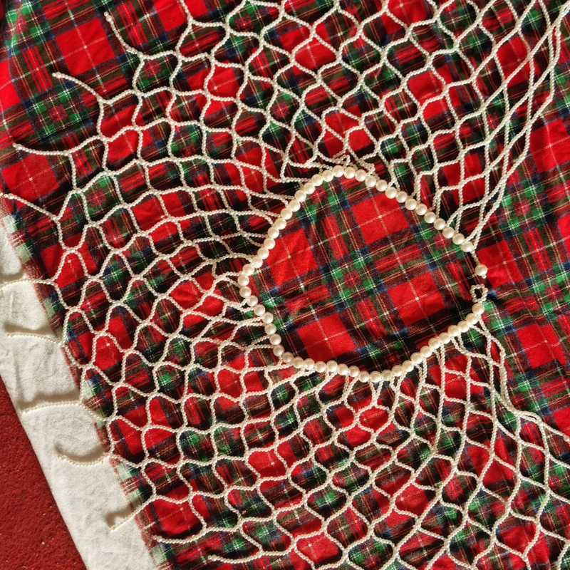 Áo Choàng Hán Phục Đính Ngọc Trai Sang Trọng Cho Nữ