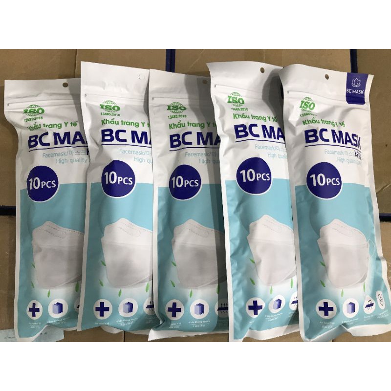 Khẩu Trang KF94  Bảo Châu Túi 10 chiếc