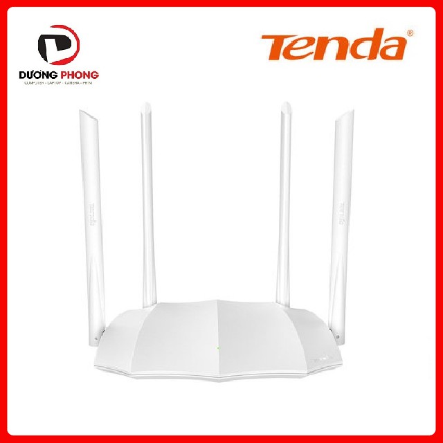 Bộ phát Wifi Tenda AC5 Chuẩn AC1200 - V3 Trắng - 4 Ăngten - BH36 Tháng Chính hãng