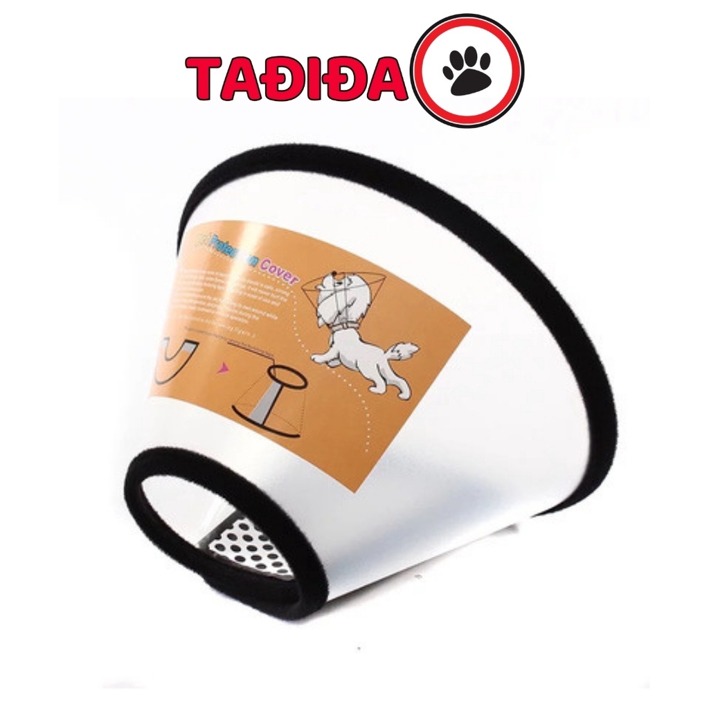 Vòng chống liếm cho Chó Mèo chống xướt , Loa chụp cổ chống cắn bậy cho Thú Cưng - Tadida Pet