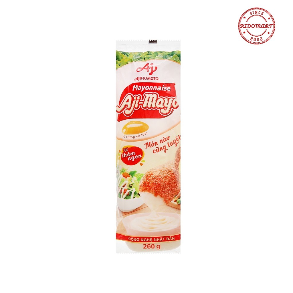 Sốt Mayonaise Aji - Mayo Trứng Gà Tươi 260gr