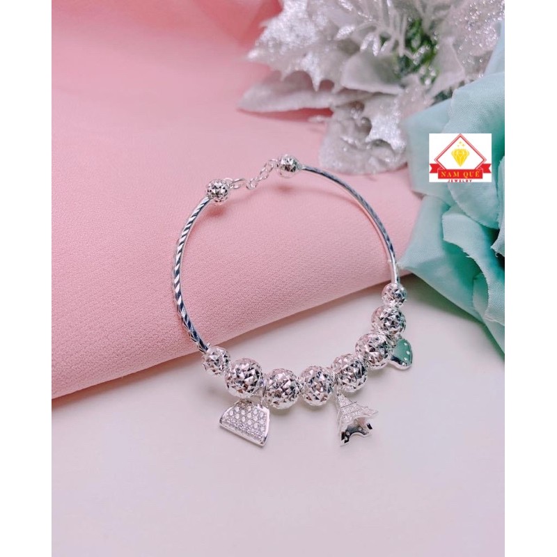 Lắc tay bạc xikim