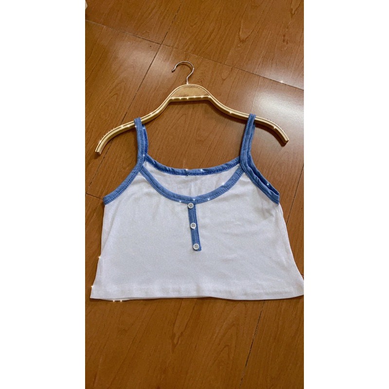Áo croptop 2 dây  / Áo croptop nữ nhiều màu  form ôm chất cotton mịn xịn | BigBuy360 - bigbuy360.vn