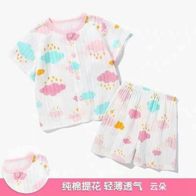 Bộ cotton giấy hàng quảng châu (CHỌN MẪU)