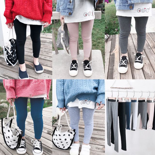 (Combo) Quần legging bé gái