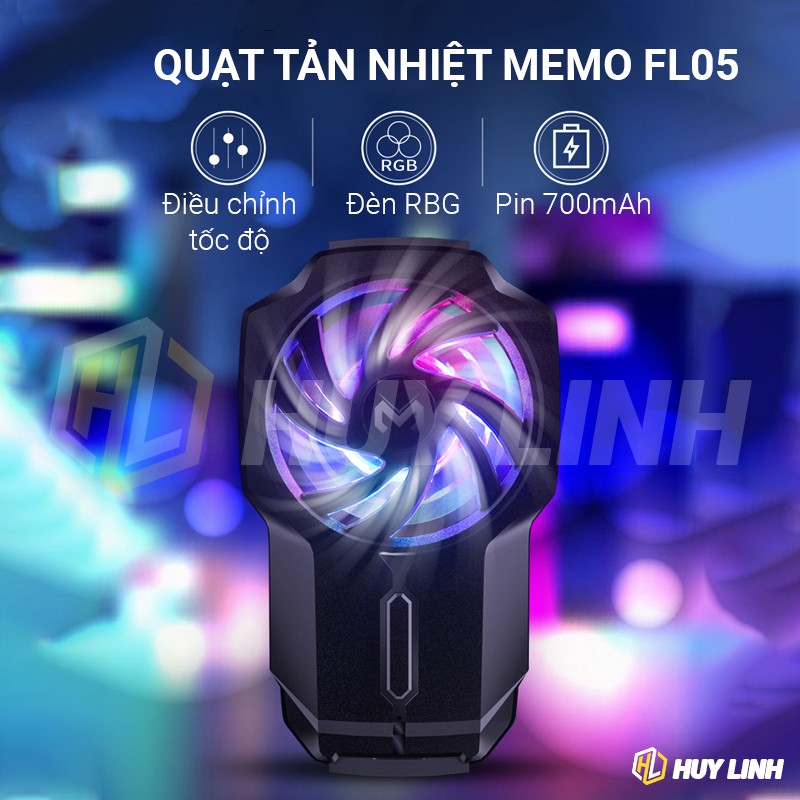 Quạt tản nhiệt kiêm sò lạnh 15W Flydigi B5 Fate Stay Night