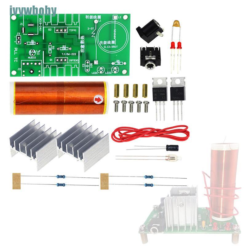 TESLA Bộ Loa Điện Tử Plasma Lõi Plasma Mini DIY