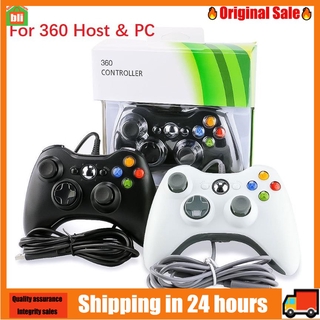 Tay Cầm Điều Khiển Chơi Game Xbox 360 100% Chính Hãng Cho Microsoft Xbox 360 & Windows Pc Usb