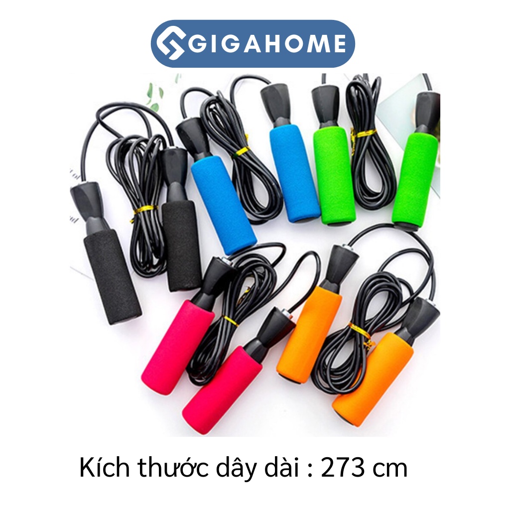 Dây Nhảy Thể Lực, Tập Thể Dục GIGAHOME Có Tay Cầm Chống Trượt, Dài 2.9m 3290