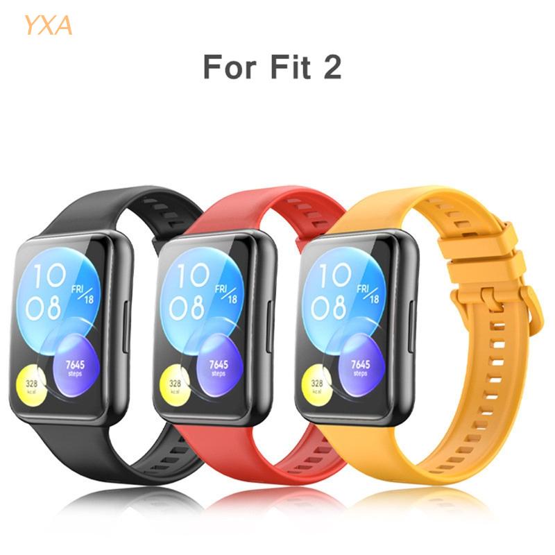 Dây Đeo Thay Thế Cho Đồng Hồ Thông Minh Watch Fit 2 Bằng Cao Su