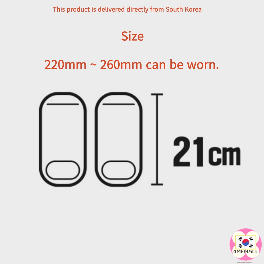 DAISO Set 2/1 đôi tất chân dạng gel dưỡng ẩm phong cách Hàn Quốc