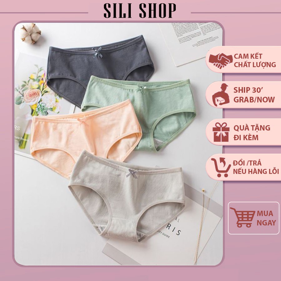 ❤Quần chip nữ, quần mặc trong váy cotton co dãn mềm mịn❤