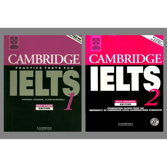 Set 2 Đĩa Cd Âm Thanh Cambridge Ielts Books 1 & 2 +