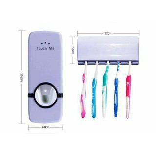 Dụng cụ nhả kem đánh răng touch me kèm hộp đựng bàn chải cực tiện