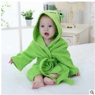 Khăn choàng tắm hoạt hình cho bé
