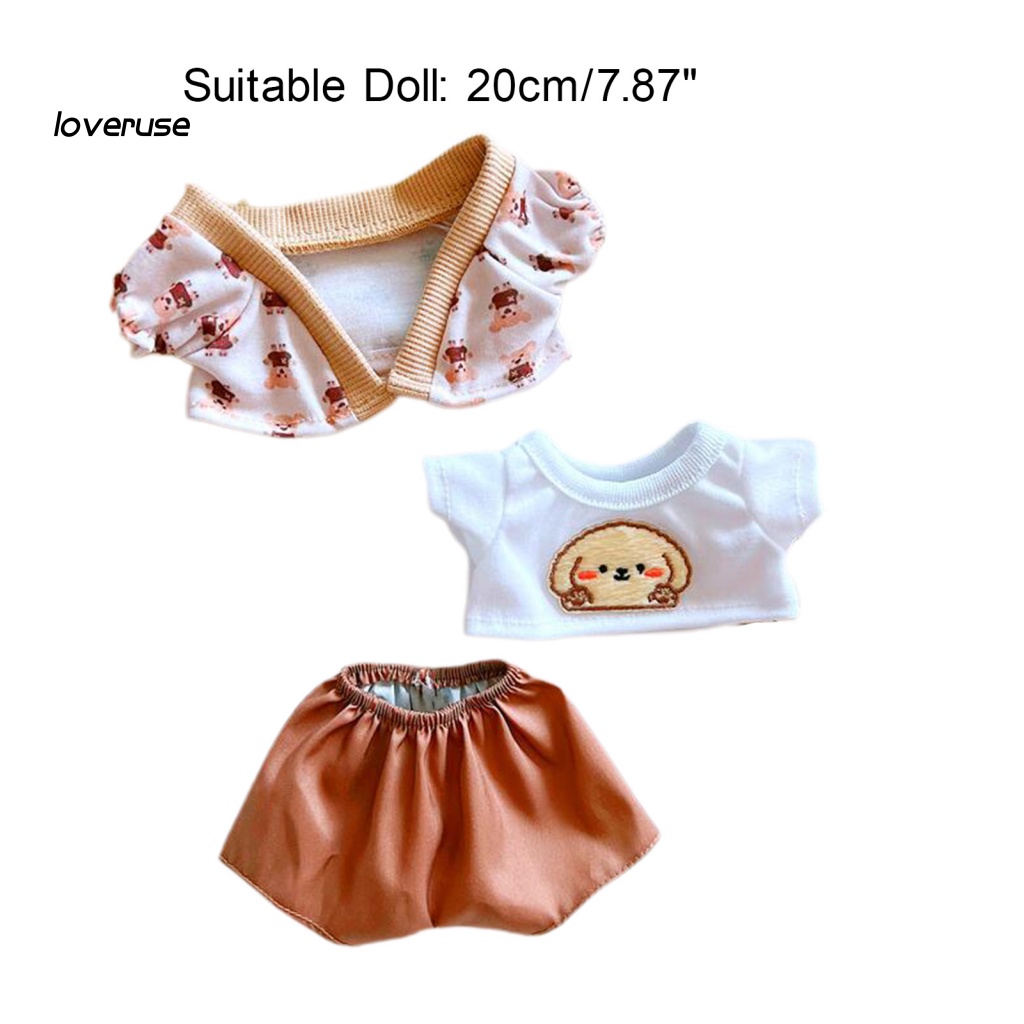 Bộ Quần Áo Cotton Mini Dành Cho Búp Bê Thần Tượng
