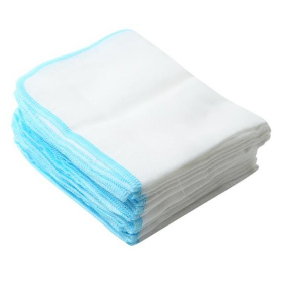 Combo 10 khăn sữa 3 lớp nhỏ Kachoobaby 23 x 23cm