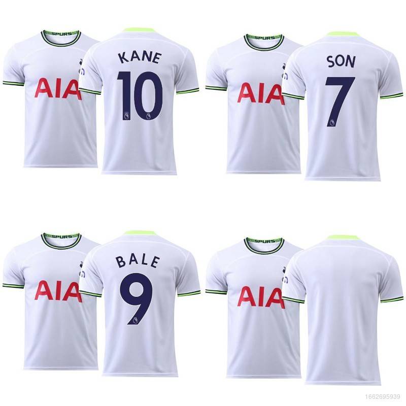 Áo Thun Bóng Đá Kane son Bale Đội Tuyển Tottenham Hotspur 2022-2023 Plus size