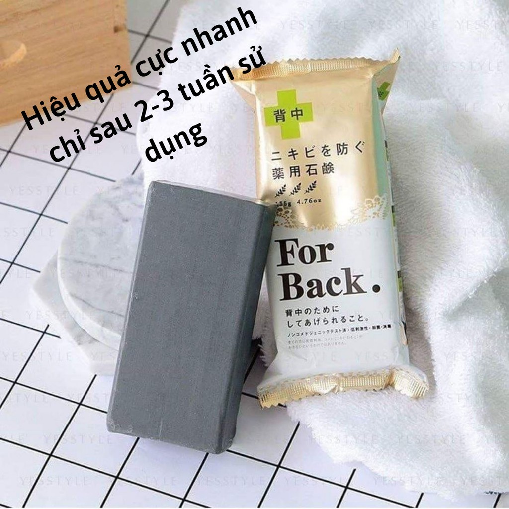 Xà phòng giảm mụn lưng For Back Pelican 135g Nhật Bản | BigBuy360 - bigbuy360.vn
