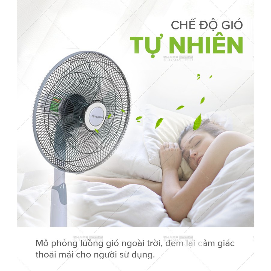 Quạt Lửng Sharp PJ-L40RV-LG Hàng Malaysia