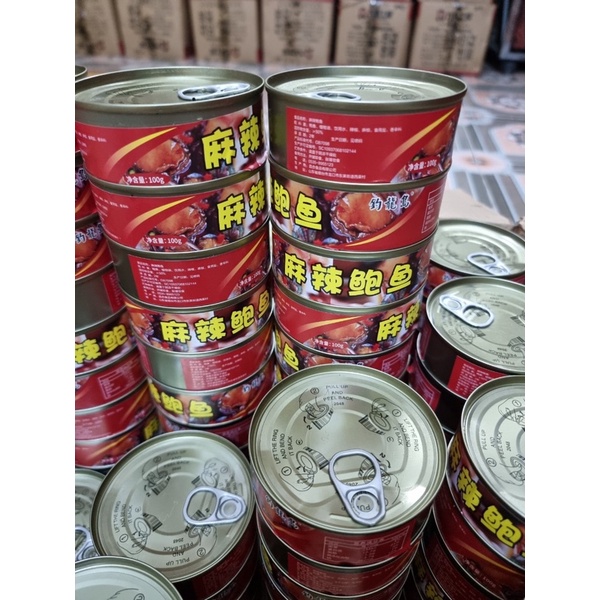 [Mã GROXUAN1 giảm 8% đơn 150K] Bào ngư, tôm hùm đất sốt cay tứ xuyên trung quốc đóng hộp 100 gam ăn liền siêu ngon | BigBuy360 - bigbuy360.vn