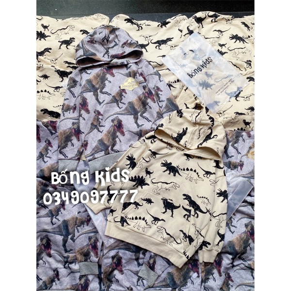 Áo Nỉ Hoodie Bé Trai In Hình HaM