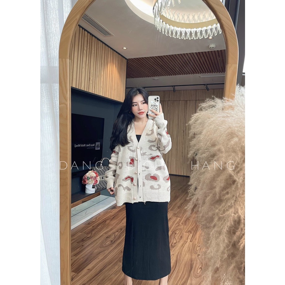 ÁO KHOÁC LEN QC HOẠ TIẾT XINH XẮN CHO MÙA THU - ĐÔNG